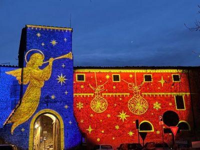 Monteleone D’Orvieto 1 videomapping mappato proiezione feste natale italia umbria marche toscana lazio
